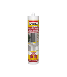 Silicon Universal Alb Pentru Interior/Exterior Soudal 280 Ml / BAX 15 Buc